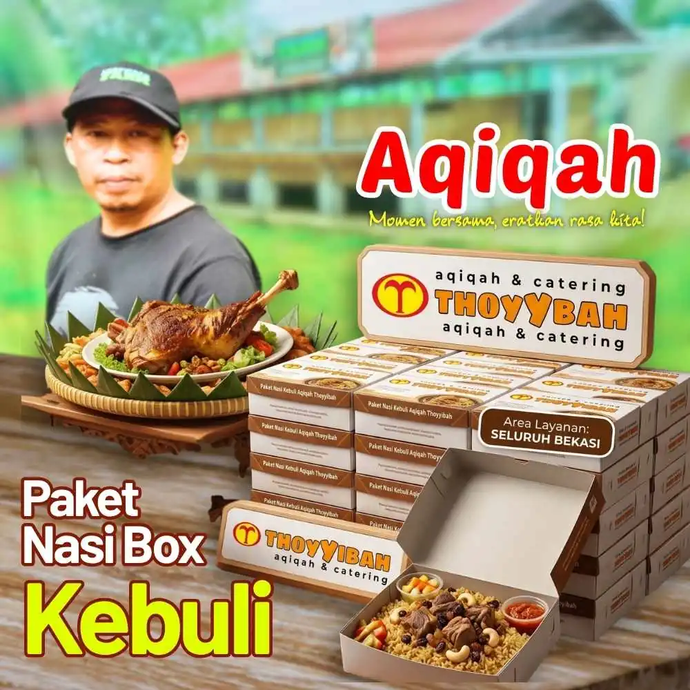 Paket Nasi Box Kebuli Aqiqah Thoyyibah Jakarta Timur
